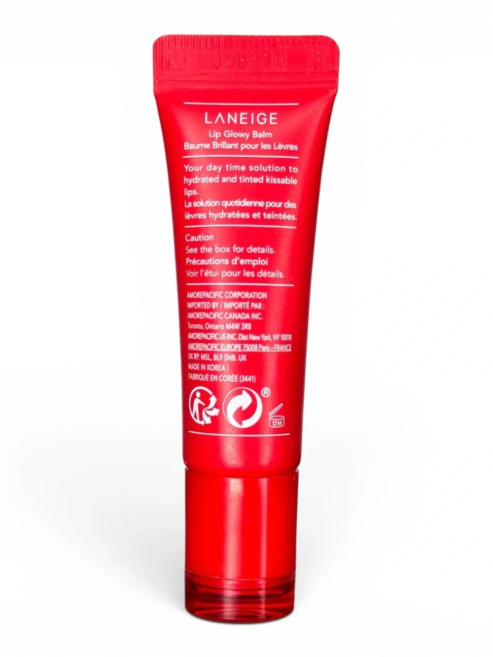 LANEIGE Peppermint Lip Glowy Balm New No Box